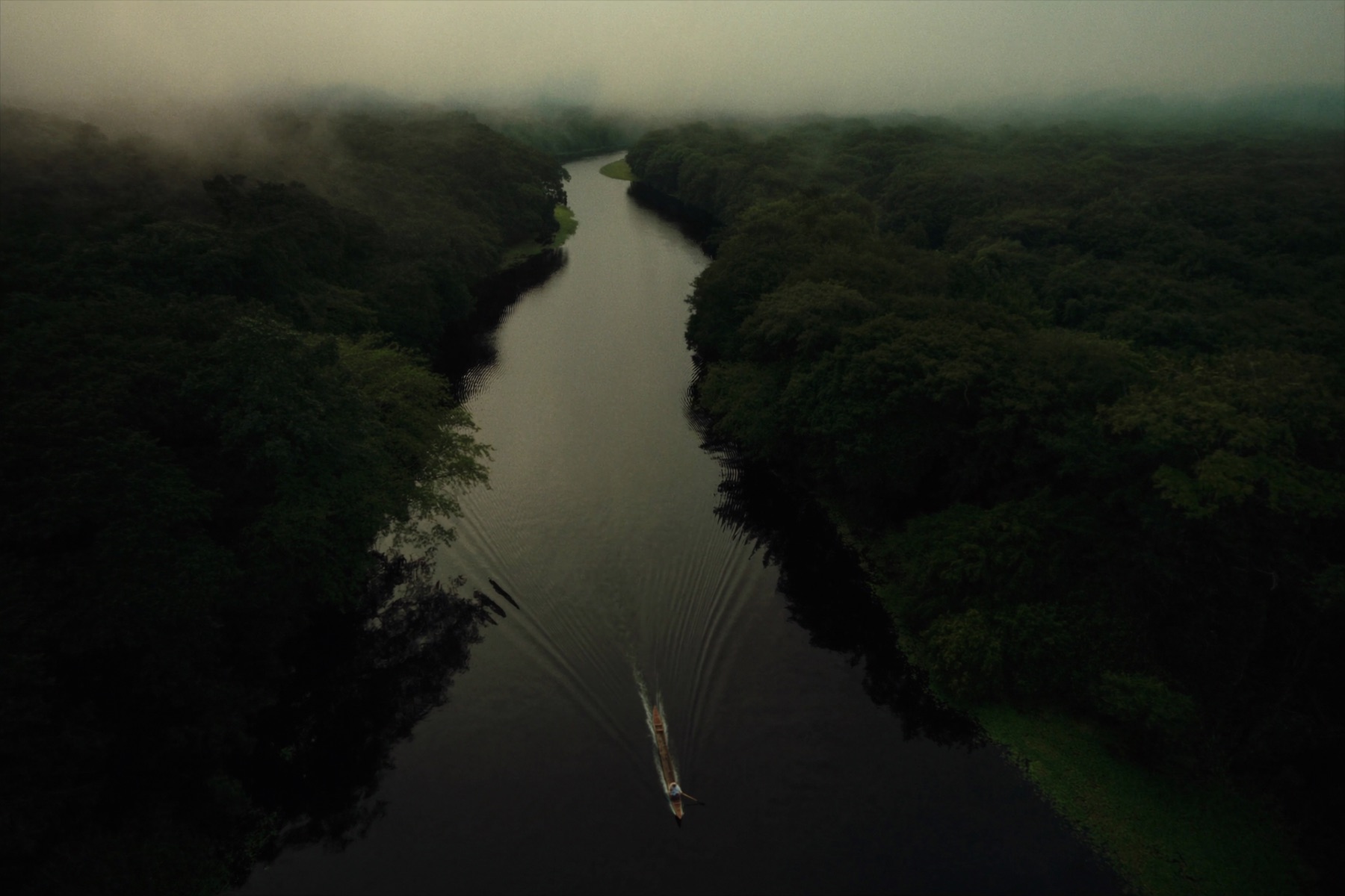 Upriver, on river time